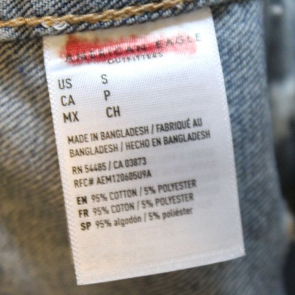 American Eagle Oversized Boyfriend Long Denim Jean - Picture 9 of 9